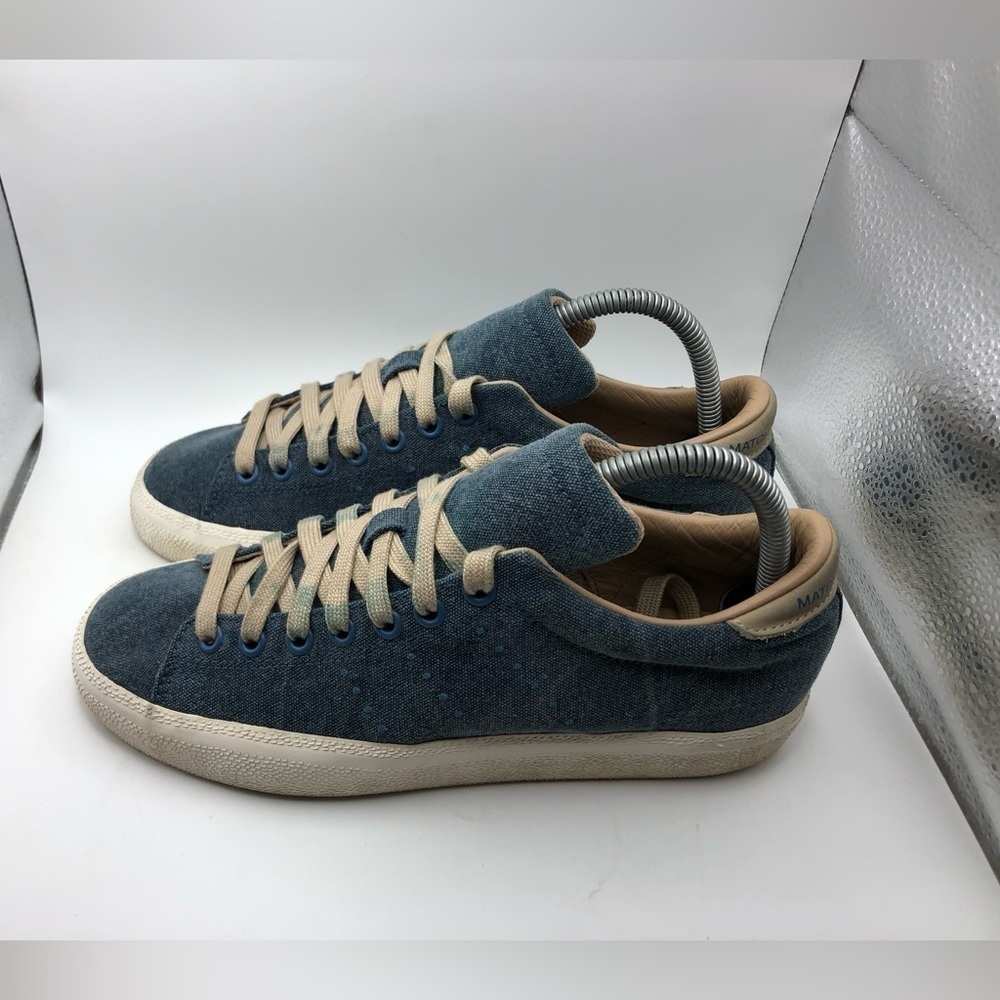 Adidas Match Play mens blue denim sneakers size 5.5